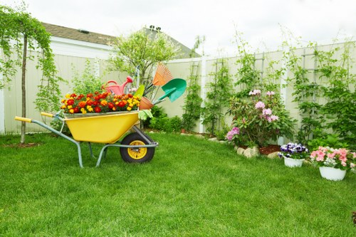 Low-carbon van used for sustainable gardening collections