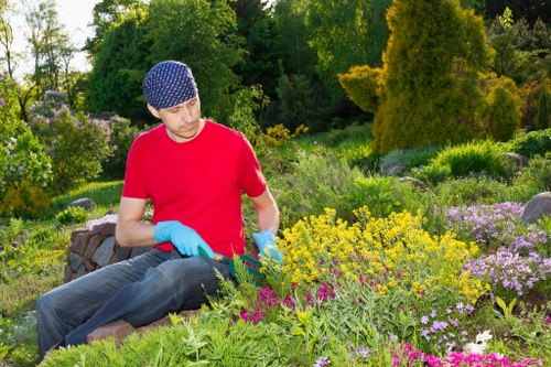 Booking and confirmation of garden services